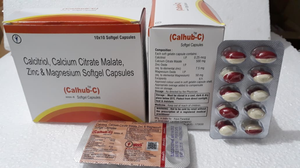 CALHUB-C SOFTGEL CAPSULES